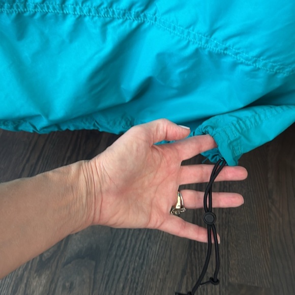 Vintage L.L. Bean Windbreaker Women’s Anorak Pullover Teal Outdoor‎ Hiking Ski M - Picture 12 of 17